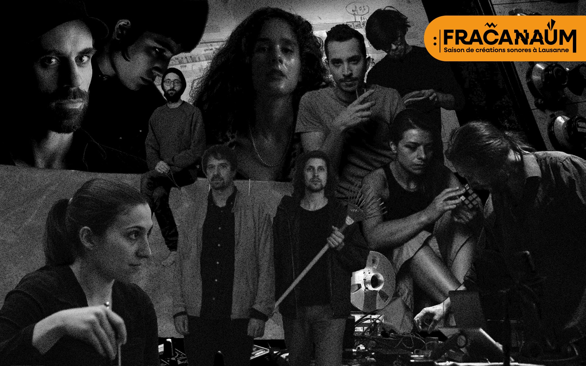 Collage et affiche pour Fracanaüm