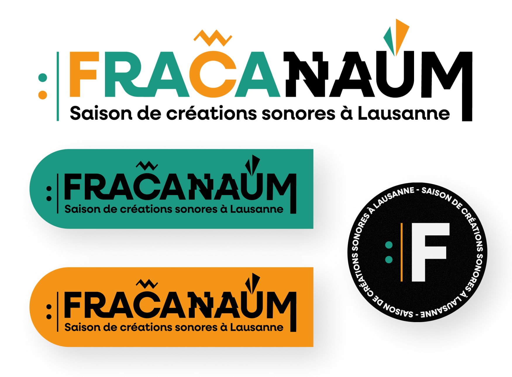 Logo 2024 de Fracanaüm sur fond blanc