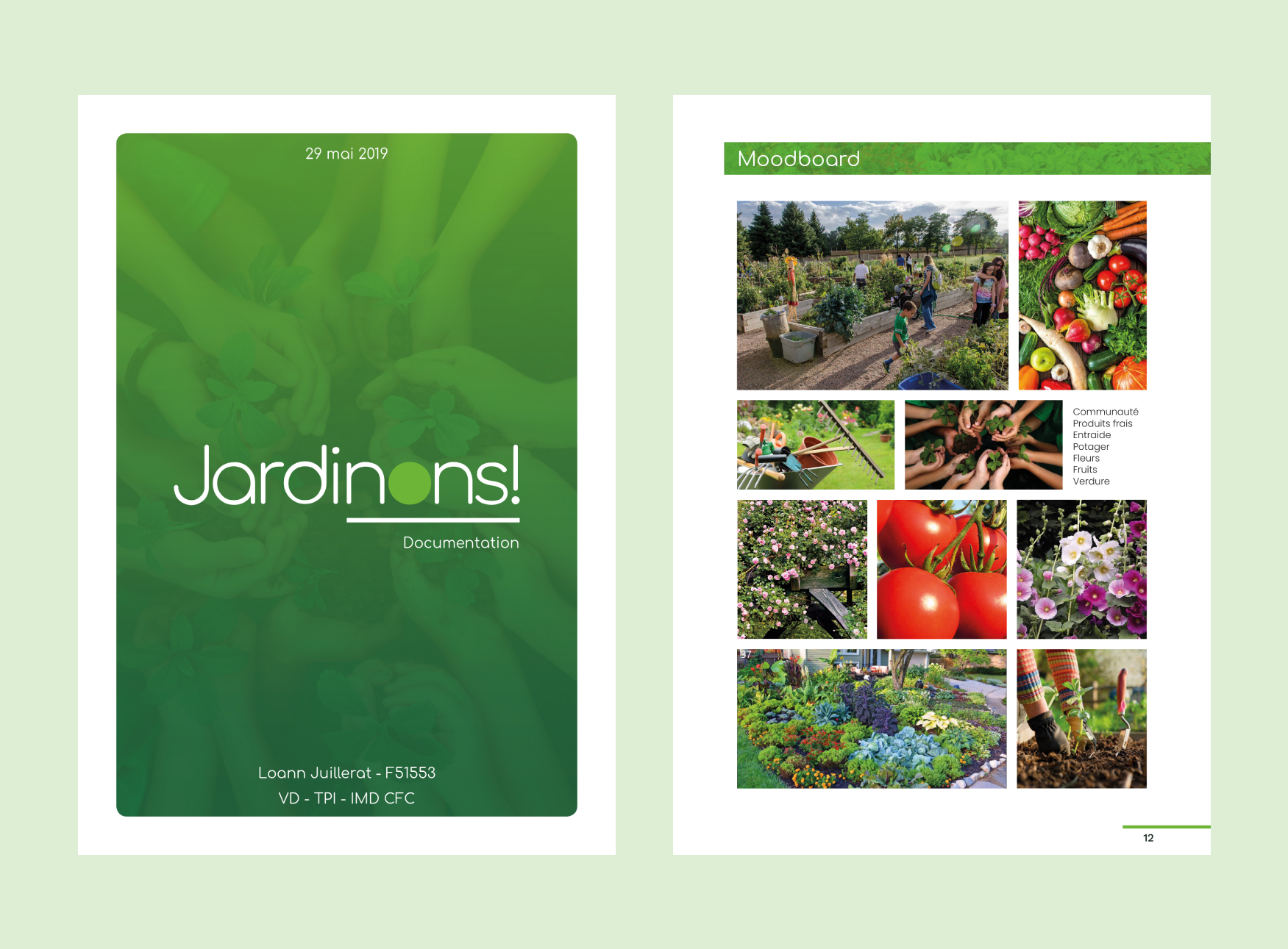 1er aperçu du dossier Jardinons!